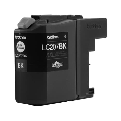 Brother LC207BKS Innobella  Black Ink Cartridge, Super High Yield (XXL Series)