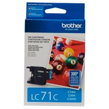 Brother LC71CS Innobella  Cyan Ink Cartridge, Standard Yield