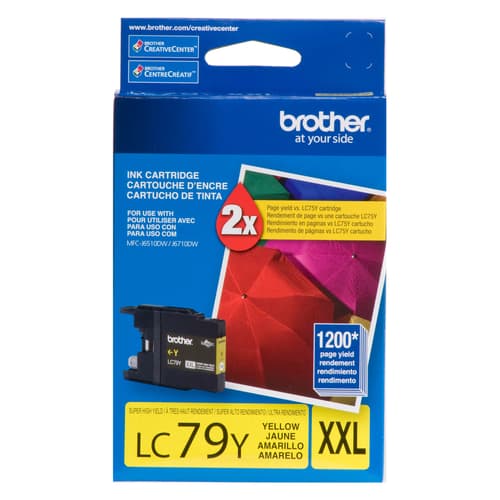 Brother LC79YS Innobella  Yellow Ink Cartridge, Super High Yield