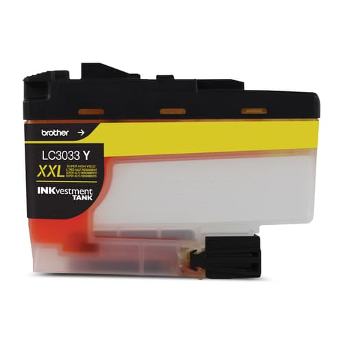 Brother LC3033YS INKvestment Tank Yellow Ink Cartridge, Super High