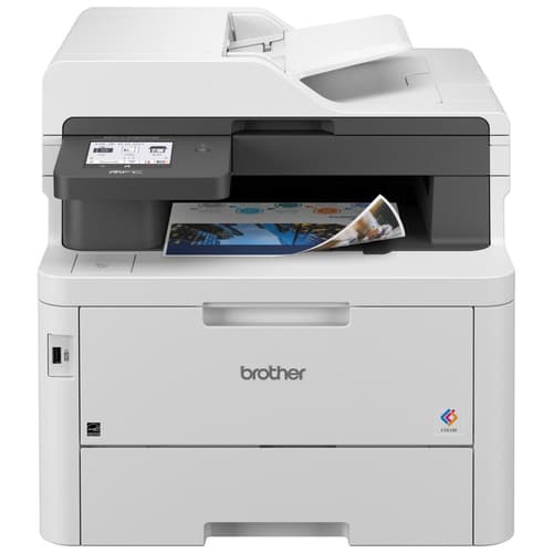 Brother MFC-L3780CDW Wireless Digital Colour All-in-One Printer with Laser Quality, Copy, Scan, and Fax, Single Pass Duplex Copy and Scan, Duplex and Mobile Printing, and Gigabit Ethernet