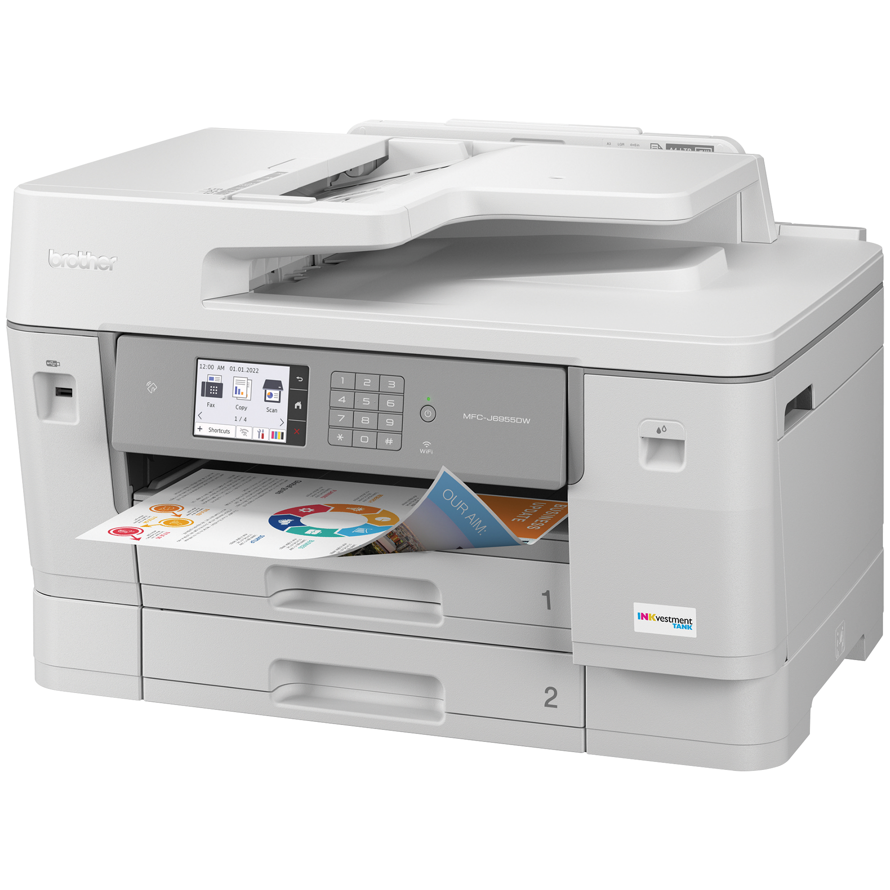 Brother MFC-J6955DW INKvestment Tank Colour Inkjet All-in-One