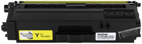 Brother TN336Y Yellow Toner Cartridge, High Yield