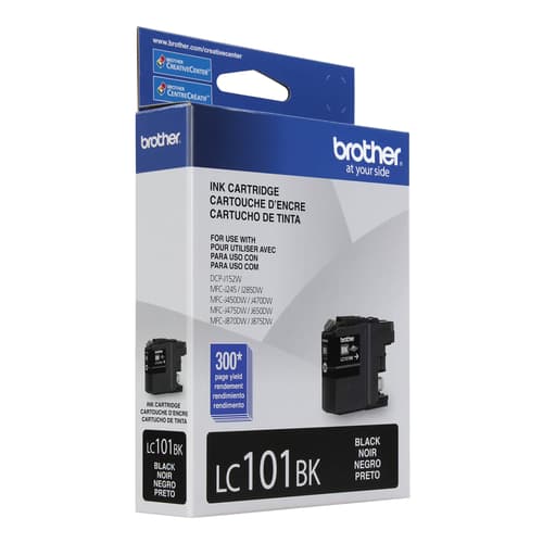 Brother LC101BKS Innobella  Black Ink Cartridge, Standard Yield