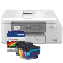 Brother R4335LC406BUND INKvestment Tank All-in-One Colour Inkjet Printer and Ink Bundle