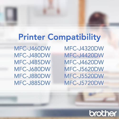 Brother LC2033PKS 3-Pack of Innobella Colour Ink Cartridges (1 each of Cyan, Magenta, Yellow), High Yield (XL Series)