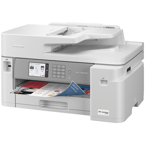Brother MFC-J5855DW Refurbished INKvestment Tank Colour Inkjet All-In-One Printer with printing capabilities up to 11  x 17
