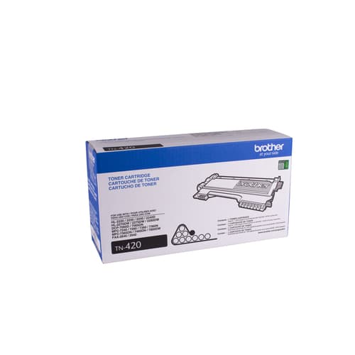 Brother TN420 Black Toner Cartridge, Standard Yield - Brother Canada