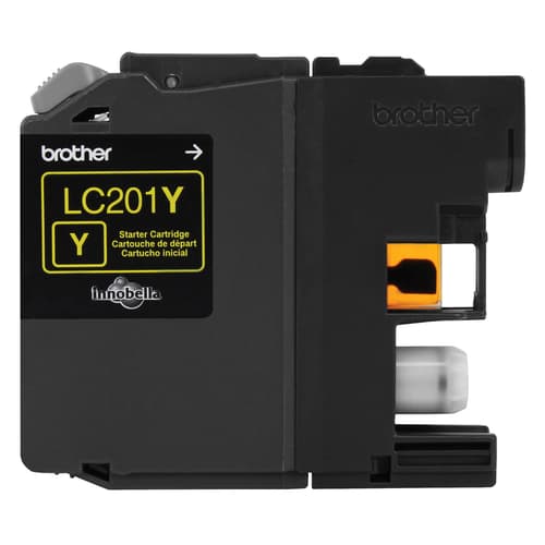 Brother LC201YS Innobella  Yellow Ink Cartridge, Standard Yield