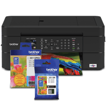 Brother 497LC3011KBUND Wireless Colour Inkjet Multifunction and Bonus Ink Bundle
