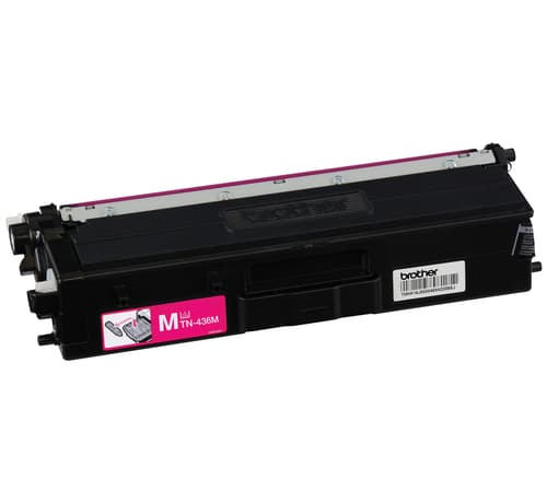 Brother TN436M Magenta Toner Cartridge, Super High Yield