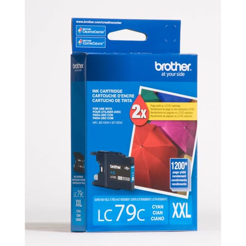 Brother LC79CS Innobella  Cyan Ink Cartridge, Super High Yield