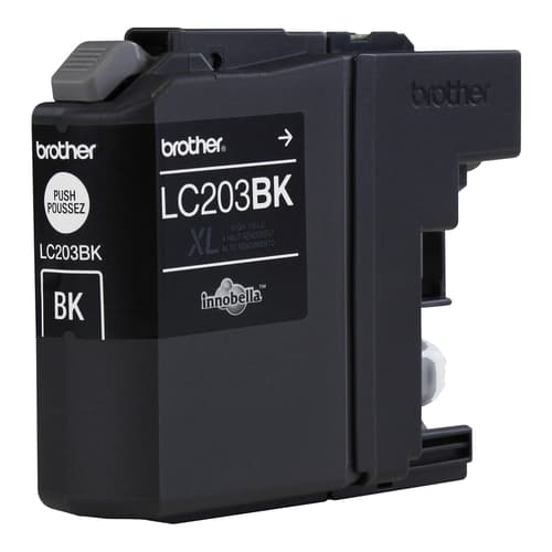 Brother LC203BKS Innobella  Black Ink Cartridge, High Yield (XL Series)