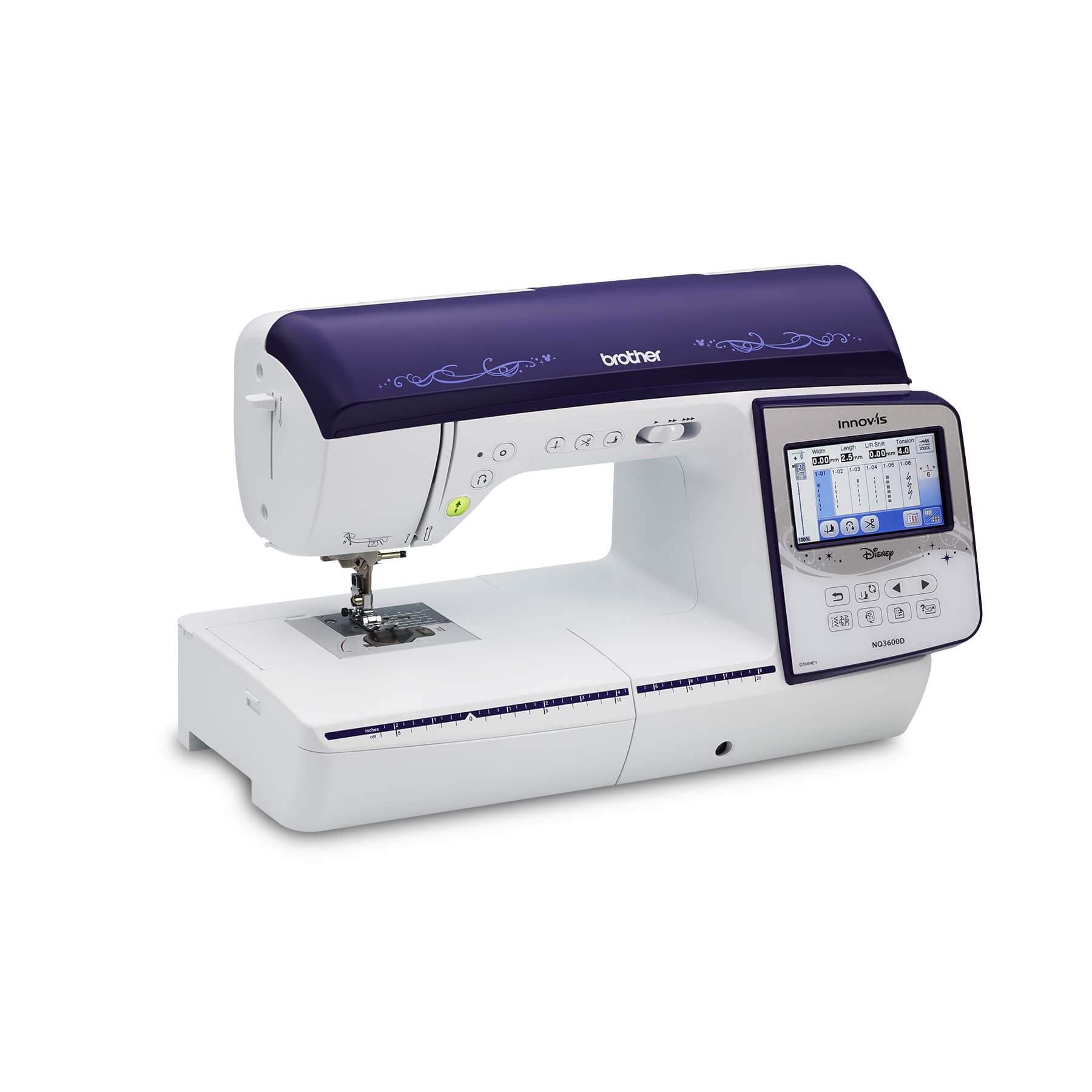 Brother NQ3600D The Fashionista 2 Sewing, Quilting and Embroidery 