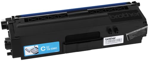 Brother TN336C Cyan Toner Cartridge, High Yield