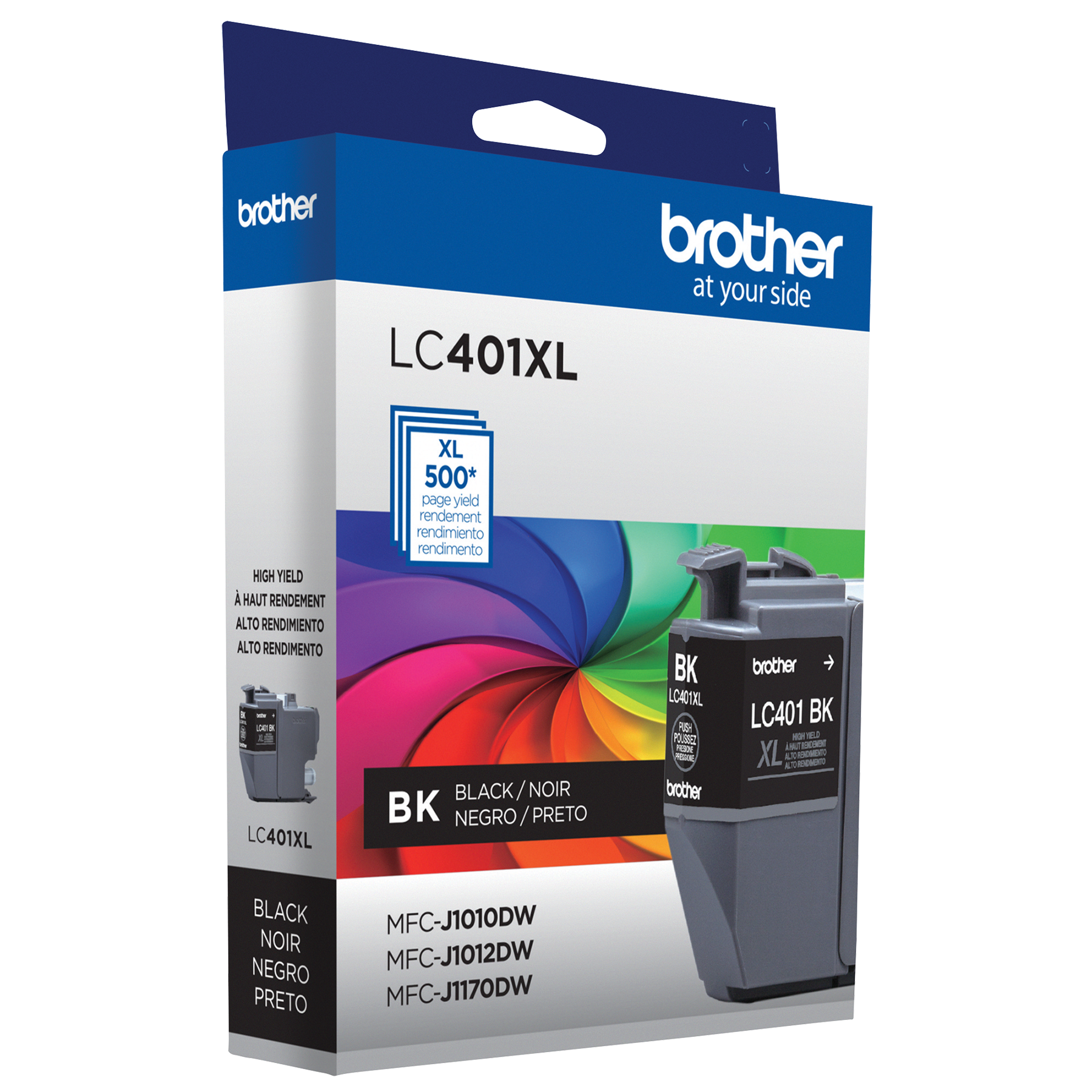 Brother Genuine LC401XLBKS High-Yield Black Ink Cartridge