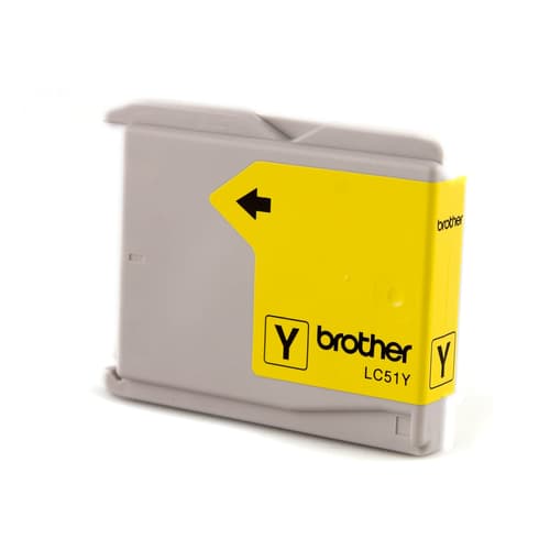 Brother LC51YS Innobella  Yellow Ink Cartridge, Standard Yield