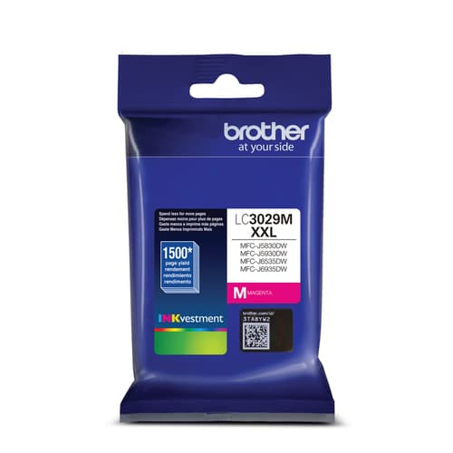 Brother LC3029MS Magenta INKvestment Tank Ink Cartridge, Super High Yield