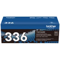 Brother TN336BK Black Toner Cartridge, High Yield