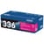 Brother TN336M Magenta Toner Cartridge, High Yield