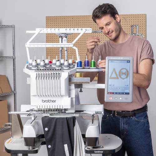 Brother PR1060W Entrepreneur Pro W Ten-Needle Embroidery Machine