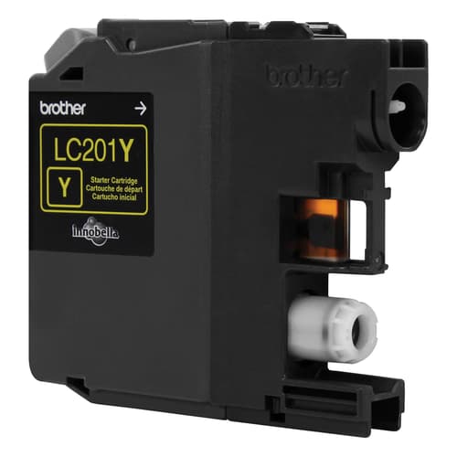 Brother LC201YS Innobella  Yellow Ink Cartridge, Standard Yield