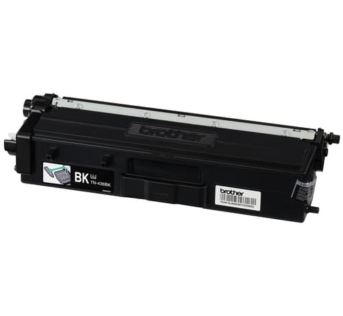 Brother TN436BK Black Toner Cartridge, Super High Yield