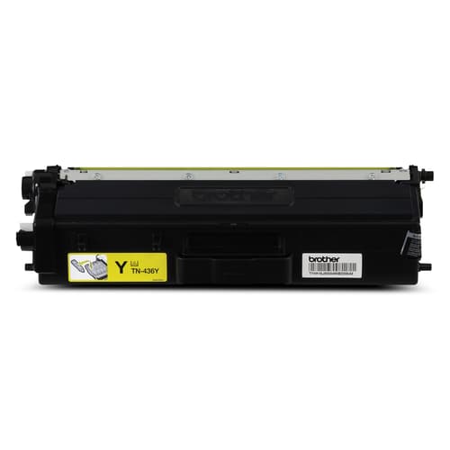 Brother TN436Y Yellow Toner Cartridge, Super High Yield