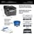 Brother MFC-L2820DWXL Business-Ready Monochrome All-in-One Laser Printer with Print, Copy and Scan, Mobile Printing, 4,200 Prints In-box with Refresh Subscription Option