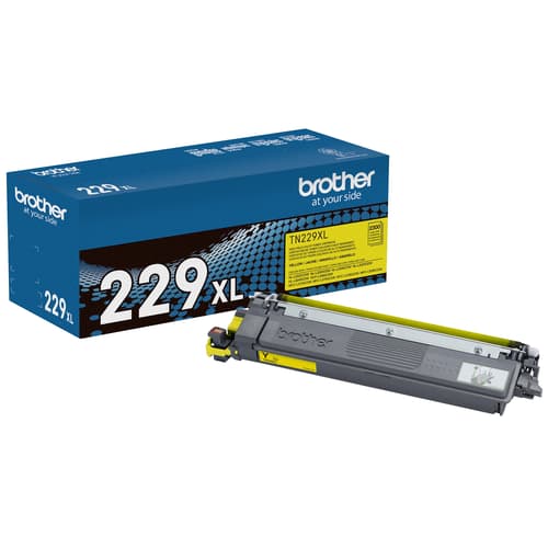 Brother Genuine TN229XLY High Yield Yellow Toner Cartridge