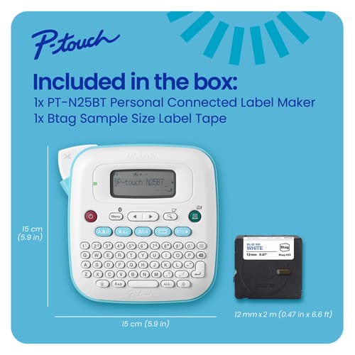 Brother P-touch PT-N25BT Personal Connected Label Maker