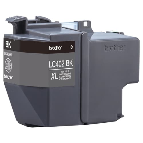 Brother Genuine LC402XLBKS High Yield Black Ink Cartridge