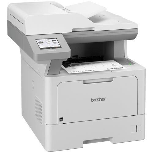 Brother MFC-L5715DW Business Monochrome Laser All-in-One Printer with Wireless Networking and Duplex Print, Scan, and Copy