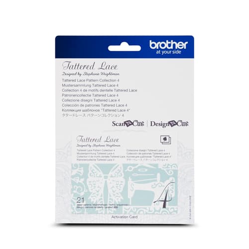 Brother CATTLP04 Tattered Lace Pattern Collection 4