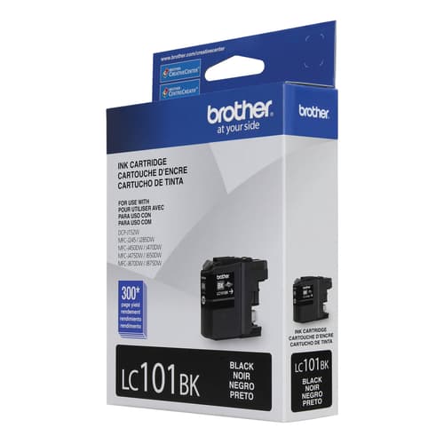 Brother LC101BKS Innobella  Black Ink Cartridge, Standard Yield