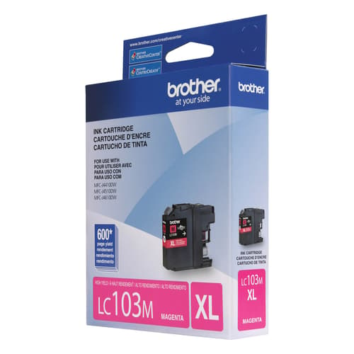 Brother LC103MS Innobella  Magenta Ink Cartridge, High Yield (XL Series)