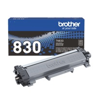Brother Genuine TN830 Standard Yield Black Toner Cartridge for up to 1,200 Pages