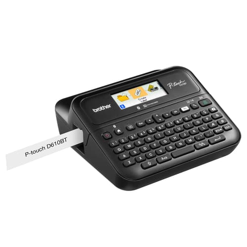 Brother P-touch PT-D610BT Business Professional Connected Label Maker with Bluetooth® Connectivity