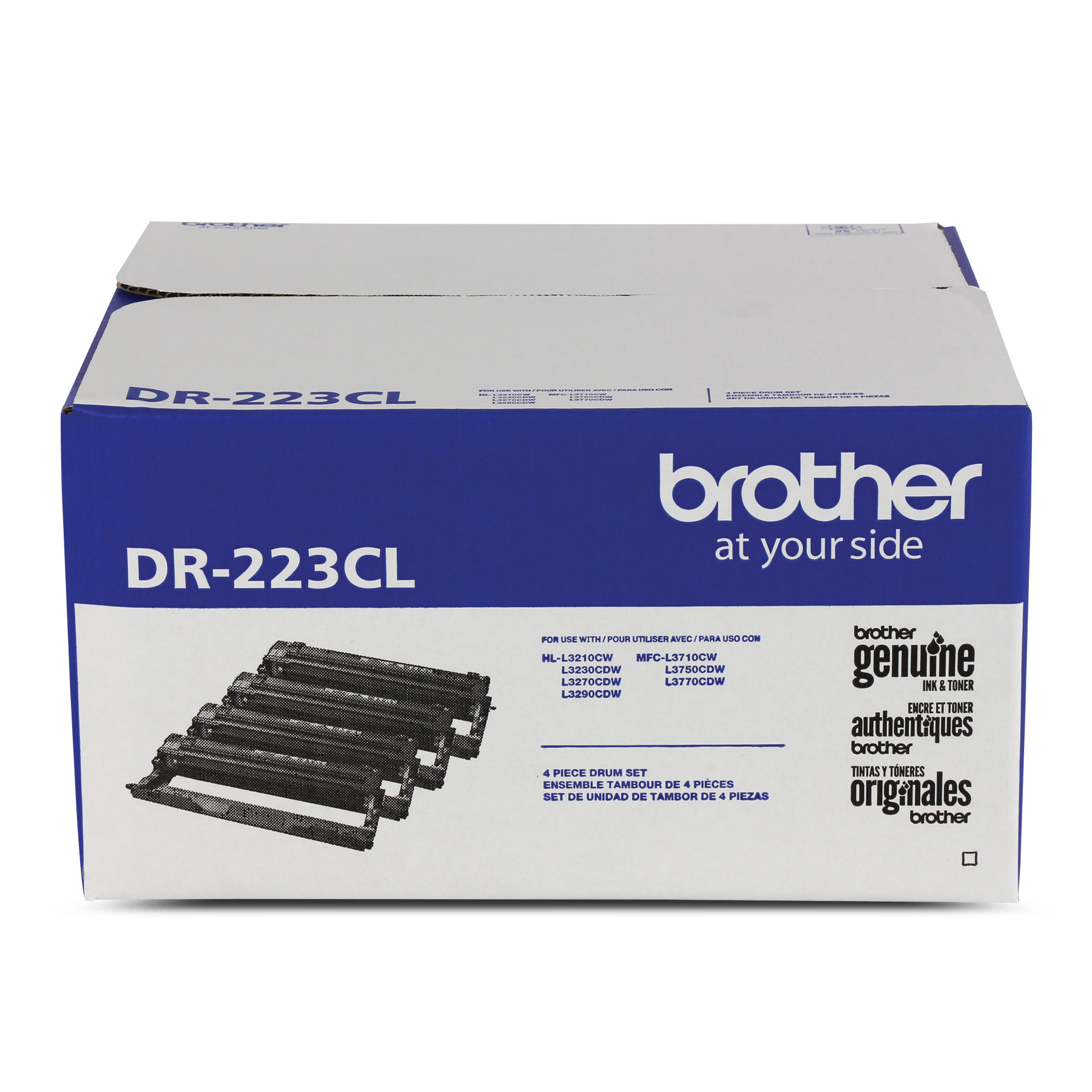 Image of Brother DR223CL Genuine Drum Units (set of 4)