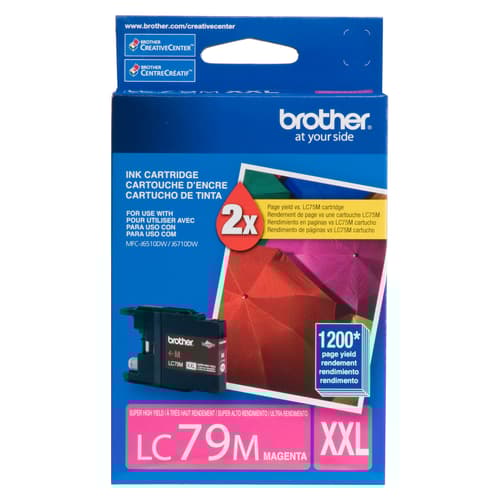 Brother LC79MS Innobella  Magenta Ink Cartridge, Super High Yield