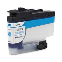 Brother LC3037CS Genuine Super High-Yield Cyan INKvestment Tank Ink  Cartridge