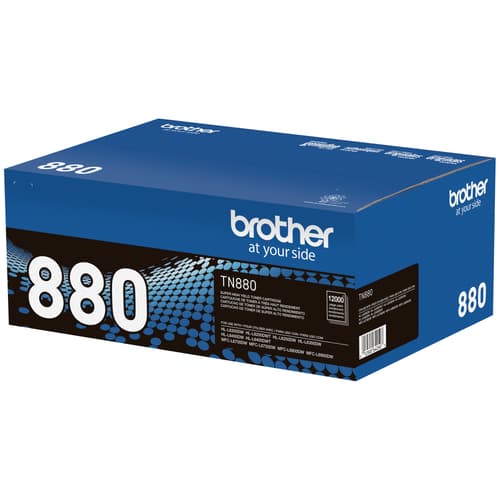 Brother TN880 Black Toner Cartridge, Super High Yield