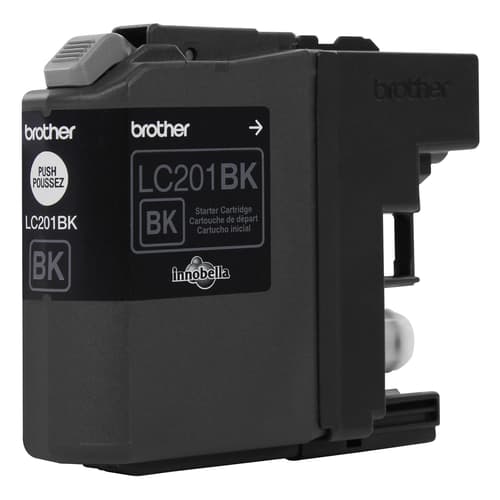 Brother LC201BKS Innobella  Black Ink Cartridge, Standard Yield