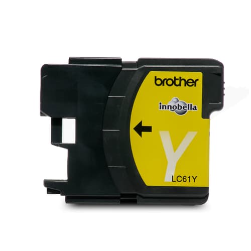 Brother LC61YS Innobella  Yellow Ink Cartridge, Standard Yield