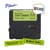 Brother Genuine BTAGG31 Non-Laminated Tape for P-touch Label Makers, Black on Light Green – 12 mm wide x 4 m long