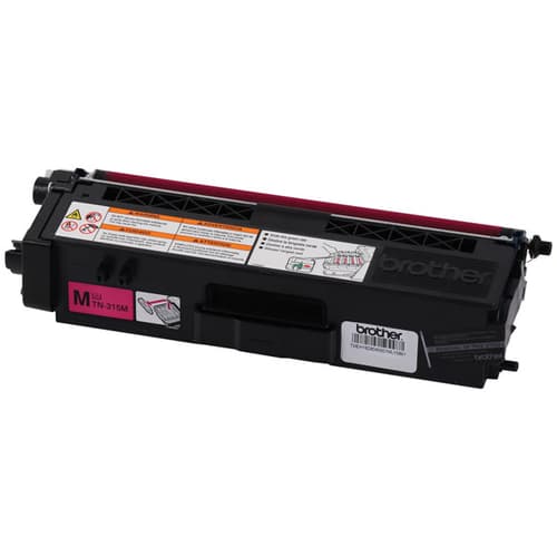 Brother TN315M Magenta Toner Cartridge, High Yield