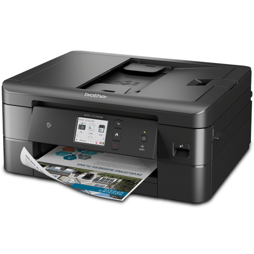 Brother MFC-J1170DW Wireless Colour Inkjet All-in-One Printer with Mobile Device Printing, NFC, and Cloud Printing & Scanning, with Refresh Subscription Option