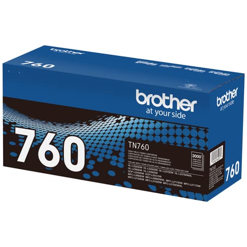 Brother OEM TN760 High Yield Mono Laser Toner DCP-L2550DW HL