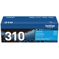 Brother TN310C Cyan Toner Cartridge, Standard Yield