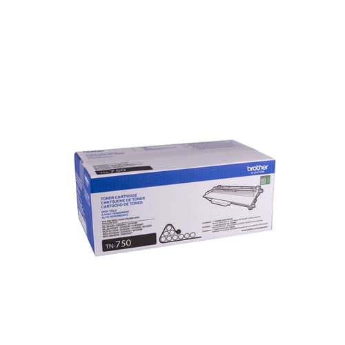 Brother TN750 Black Toner Cartridge, High Yield